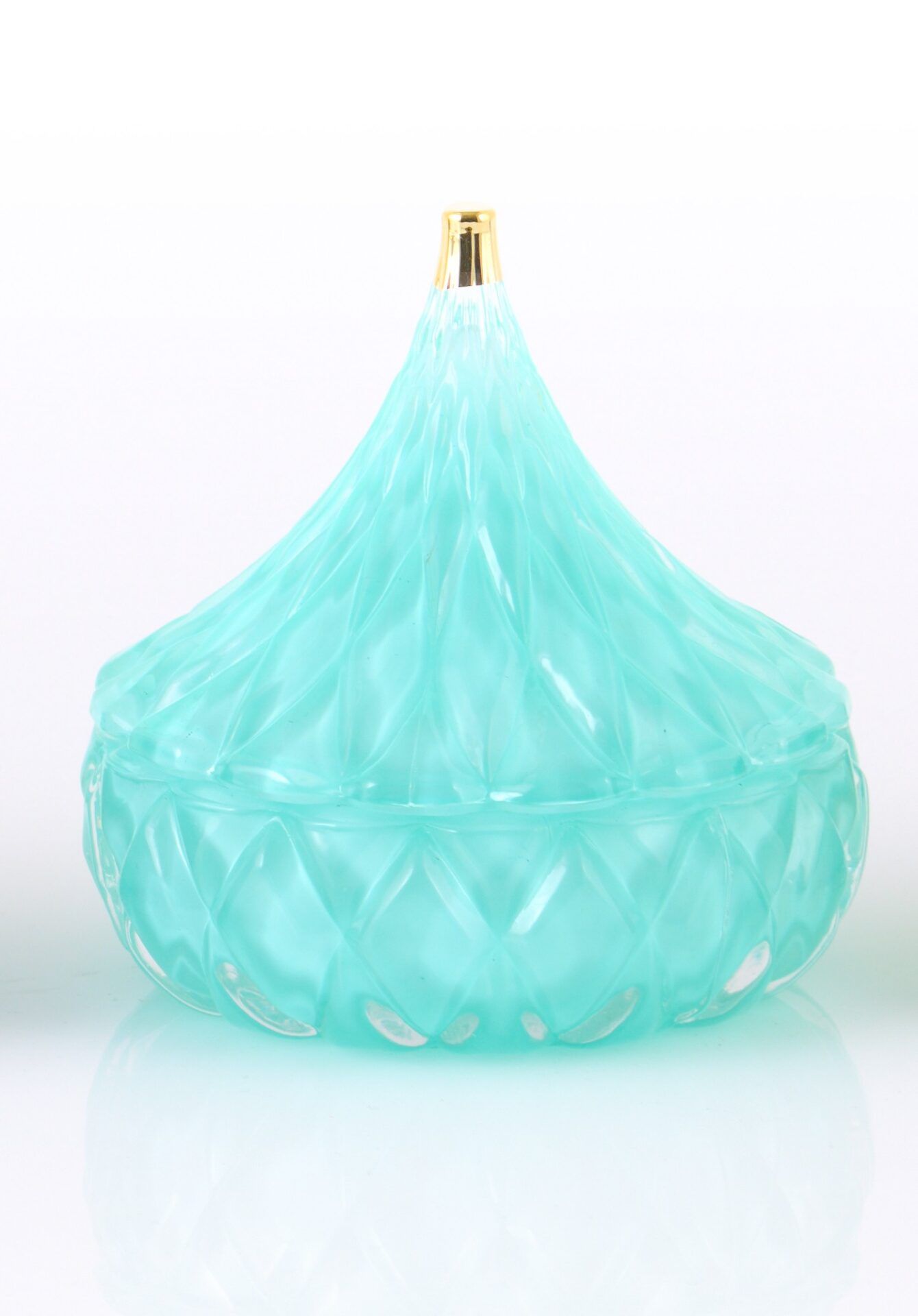 Μπομπονιερα Γυαλινη Μπιζουτιερα Κωνος Βεραμαν