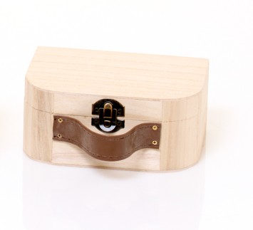 Mπομπονιερα Bαλιτσακι Ξυλινο